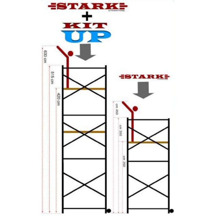 KIT UP PER TRABATTELLO STARK