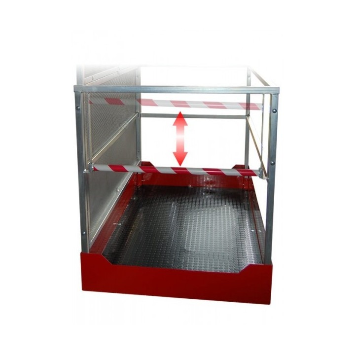 CESTA PER CARRELLI MOD. MONO