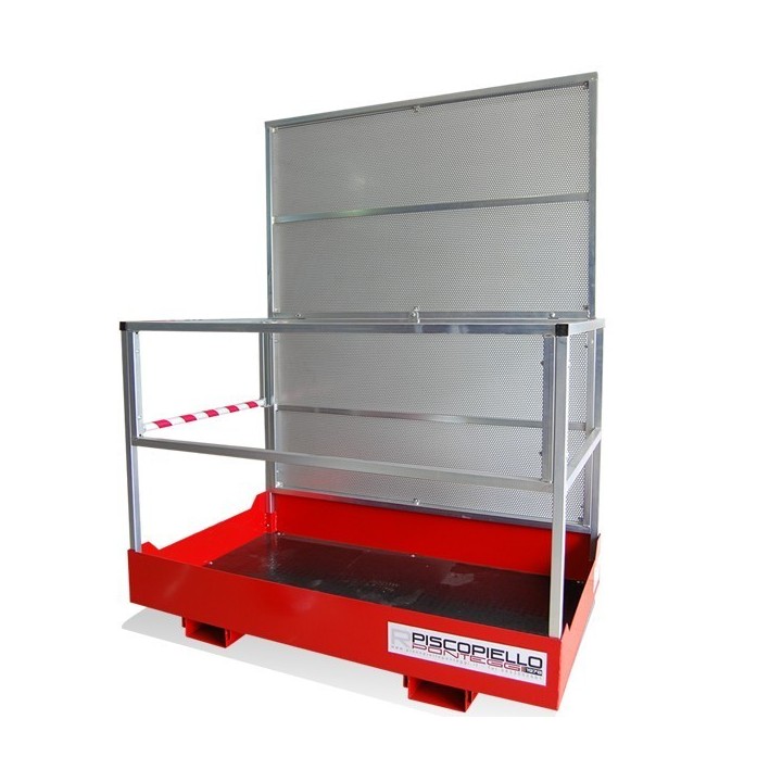 CESTA PER CARRELLI MOD. MONO